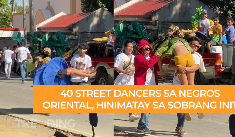 40 street dancers sa Negros Oriental, hinimatay sa sobrang init